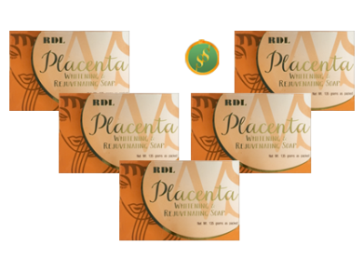 RDL Placenta Whitening &amp; Rejuvenating Soap (135g)
